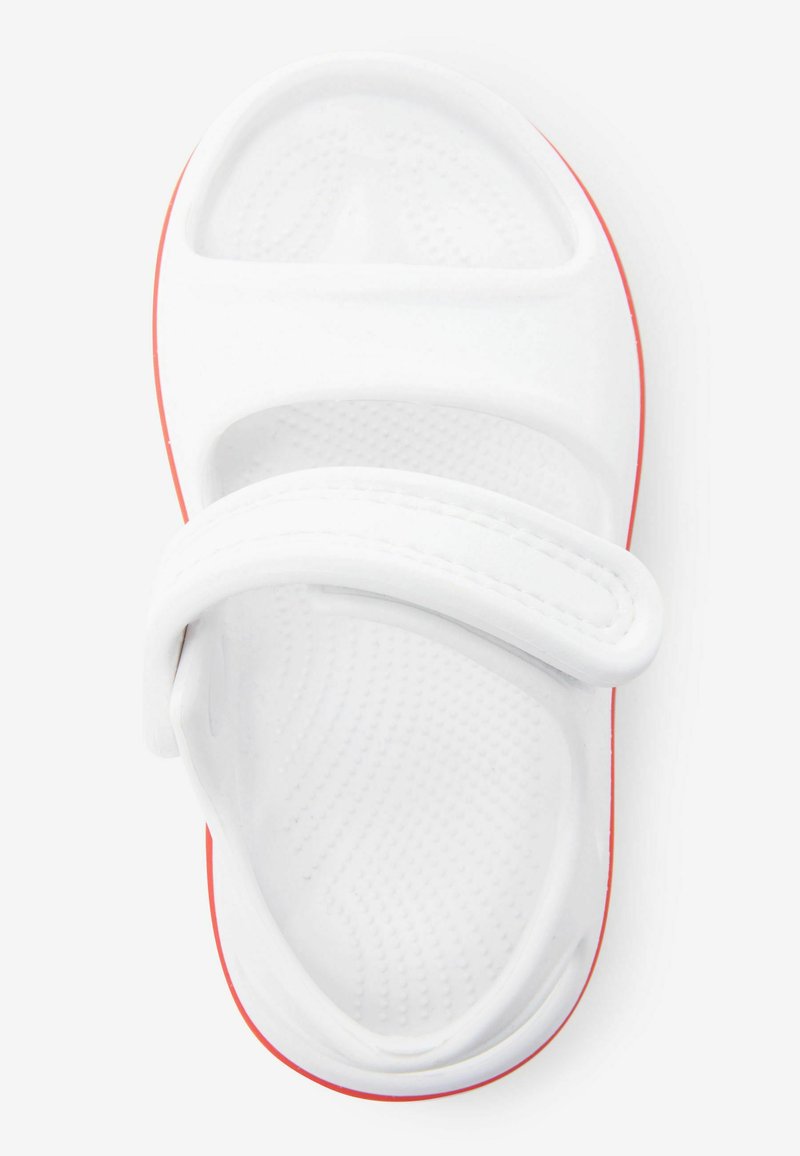 Kinder Badesandalen | Next RAINBOW LIGHTWEIGHT Riemensandalette white glitter/weiß - MN75671 Kinder Badesandalen | Next RAINBOW LIGHTWEIGHT Riemensandalette white glitter/weiß - MN75671