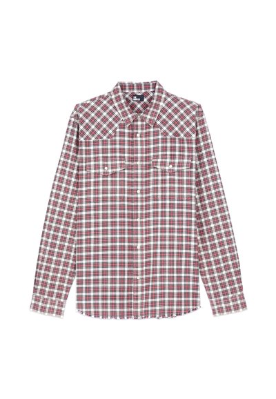 The Kooples À CARREAUX  - Overhemd - black ecru red