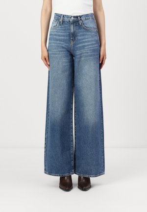 VMELINA WIDE - Jeggings - medium blue denim