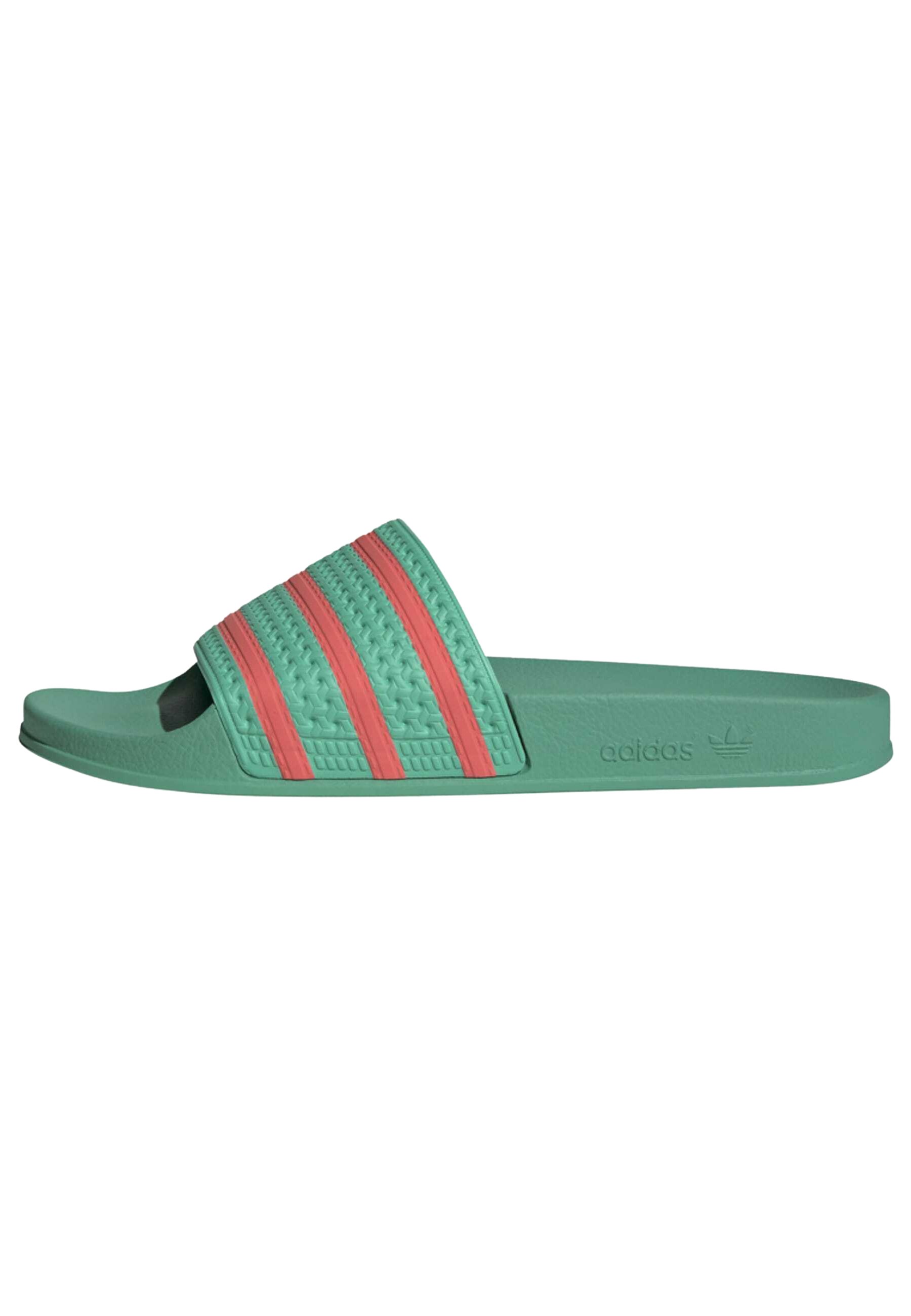 adidas Originals ADILETTE UNISEX - Badslippers - green/groen - Zalando.nl