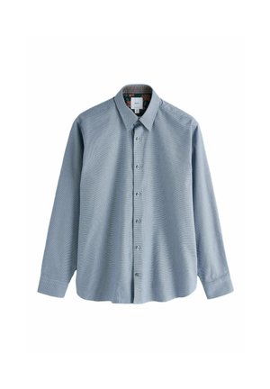 Next, REGULAR FIT - REGULAR FIT LONG SLEEVE SMART TEXTURED SHIRT - Hemd - blue