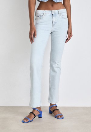 Bootcut jeans - light-blue denim