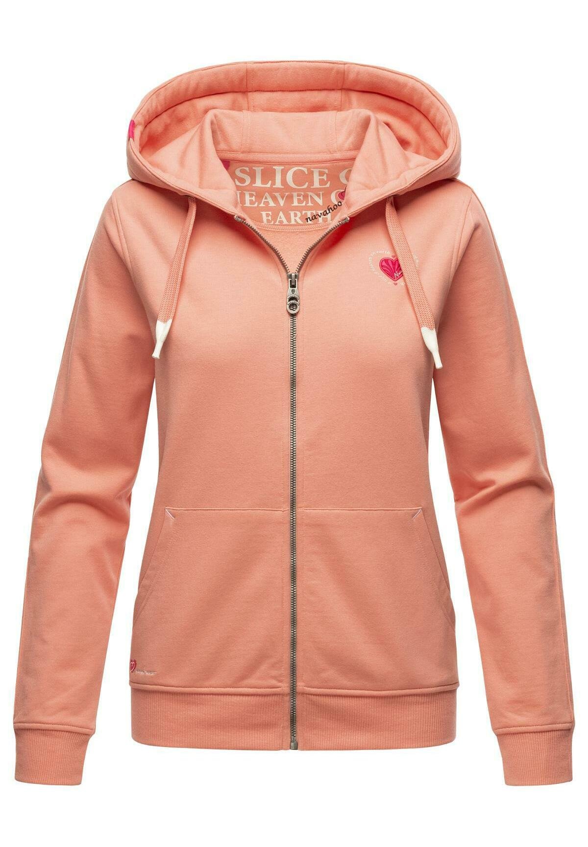 Womens Hoodie Navahoo Hoodie Navahoo Zip-up Sweatshirt Apricot Zalando
