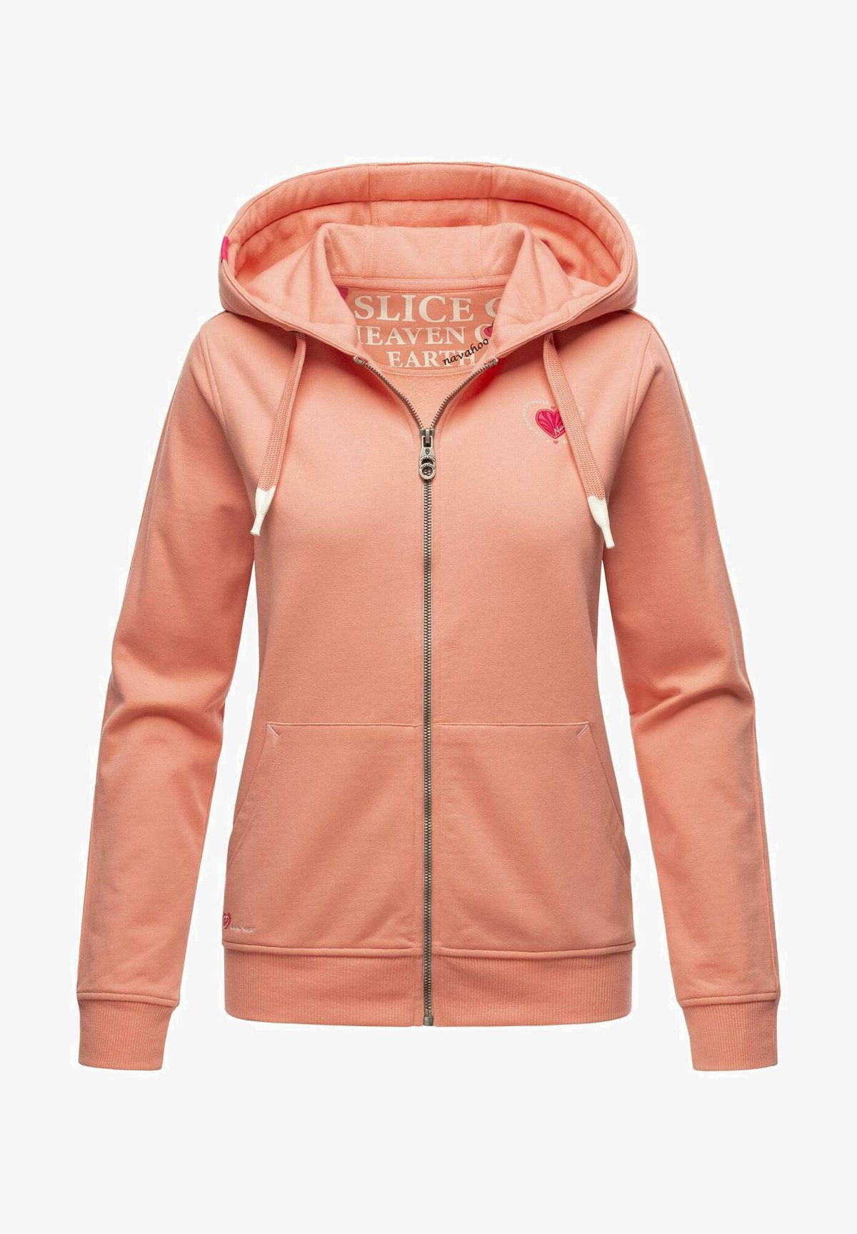Womens Hoodie Navahoo Hoodie Navahoo Zip-up Sweatshirt Apricot Zalando