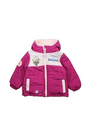 IMPRIMÉ LA REINE DES NEIGES - Veste d'hiver - fushia