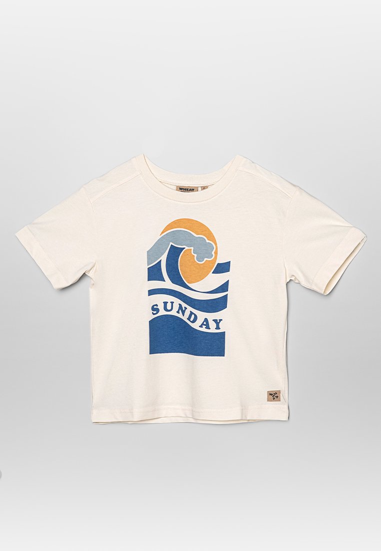 Wheat T-shirt print crème Wheat T-shirt print crème