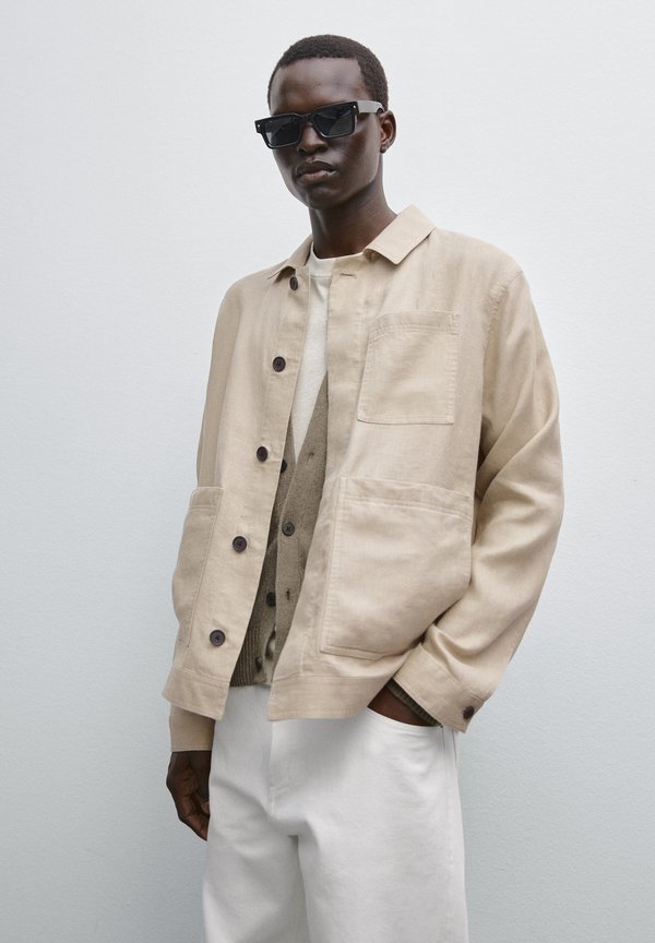 Leichte Jacke - sand