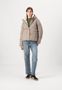 Hollister Co. ALL WEATHER PUFFER - Winter jacket - driftwood