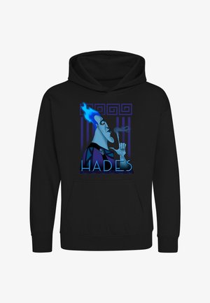 Henry Tiger, DISNEY VILLAINS HADES FINGER SMOKE - Kapuzenpullover - jet black