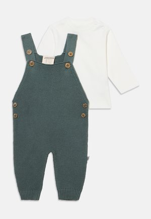 Jacky Baby, UNISEX SET  - Гащеризон - balsam green/off-white
