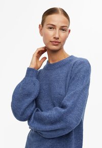 Object OBJEVE NONSIA DRESS - Haljina s naramenicama - bijou bluedetail melange