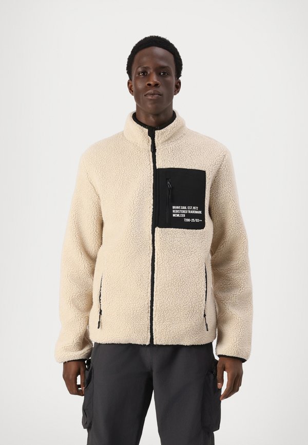 DRAGON - Fleecejacke - stone