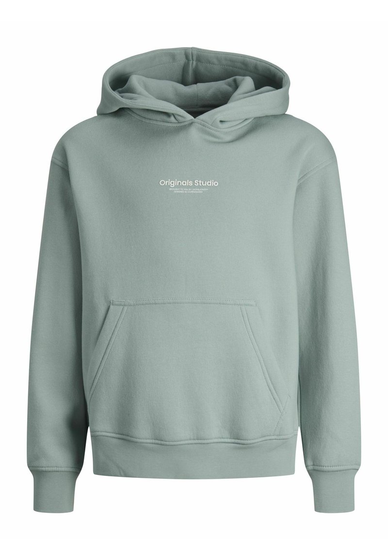 Jack & Jones Junior JORVESTERBRO - Mikina s kapucí - gray mist