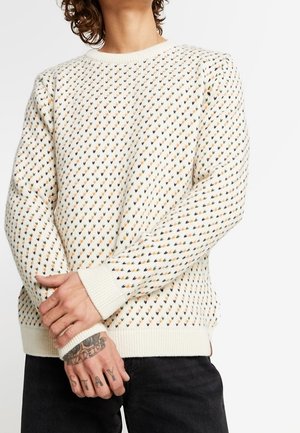 KnowledgeCotton Apparel Strickpullover - white