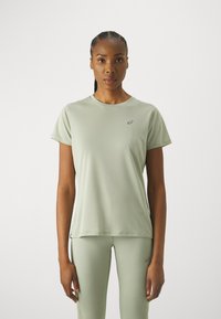 ASICS - CORE TOP - Sports T-shirt - olive grey Thumbnail Image 1