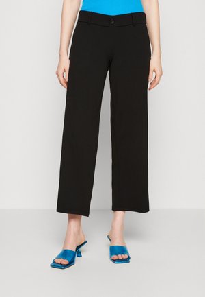 ONLY ONLSANIA LOW WAISTED PANT - Παντελόνι - black