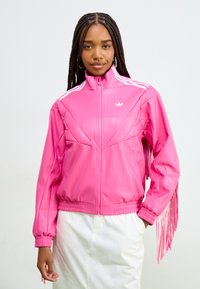 adidas Originals JACKET - Dirbtinės odos striukė - pulse magenta
