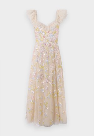 Needle & Thread SEQUIN DANDELION RUFFLE BALLERINA DRESS - Robe de cocktail - cream