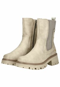 Mustang Gležnjače s platformom - beige