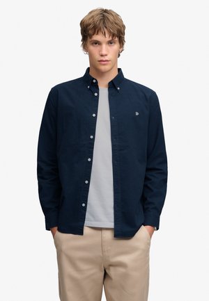 Superdry & Co, CLASSIC OXFORD LONG SLEEVE - Skjorter - eclipse navy