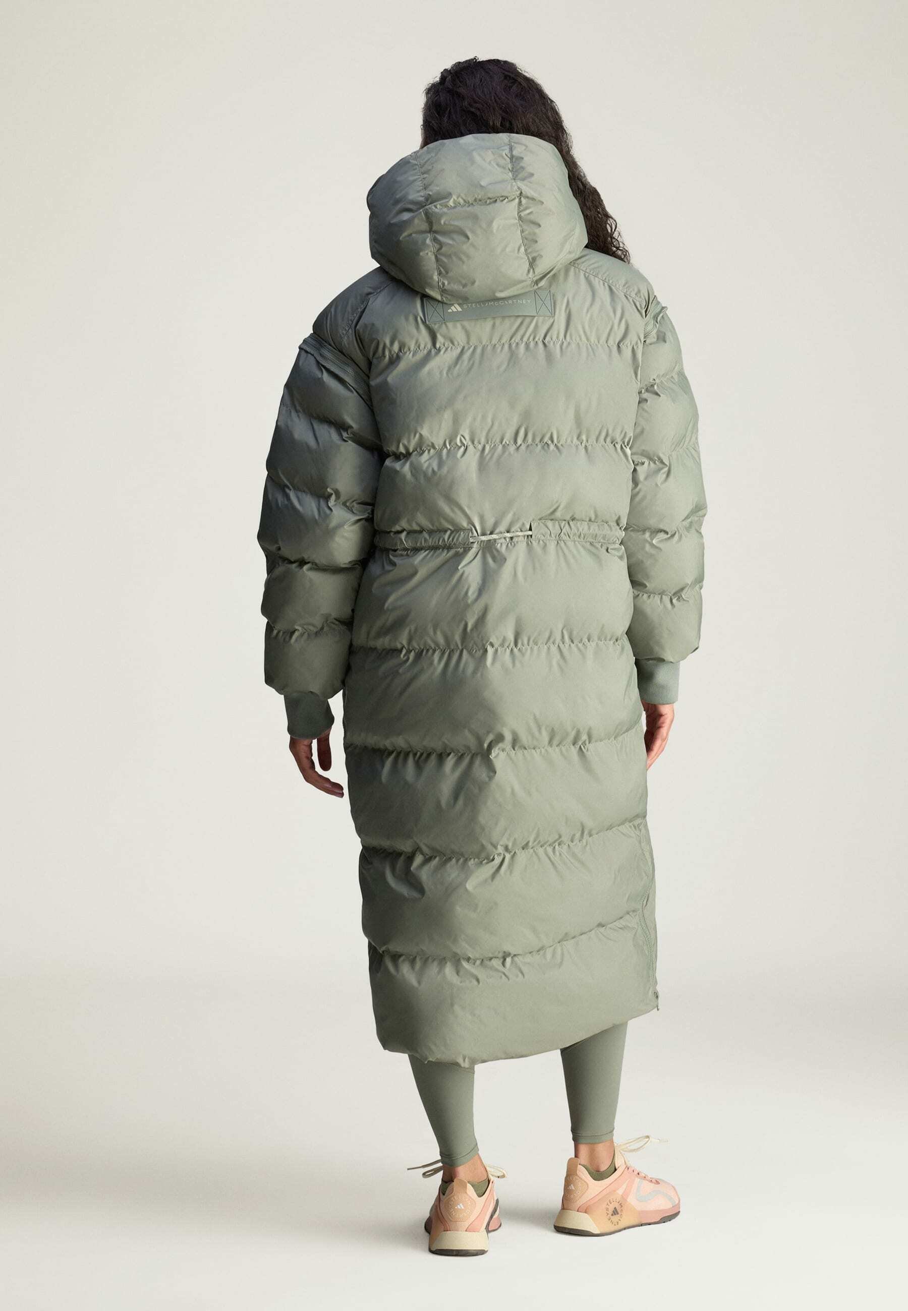 adidas by Stella McCartney - Płaszcz zimowy/zielony - Zalando.pl