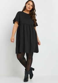 Yours Clothing Vapaa-ajan mekko - black