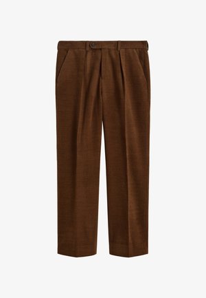 GANT, YALE SUIT PANTS - Pantalon classique - mahogany brown
