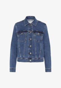 Selected, medium dark blue denim