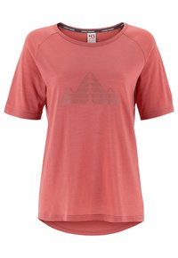 Kari Traa ANE - Tekninen t-paita - dark dusty orange pink