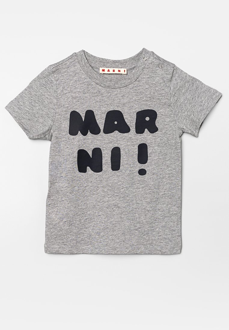 Marni T-shirt print grijs Marni T-shirt print grijs