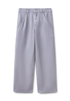 FLOWY WORKER STYLE - Jeans a sigaretta - violet