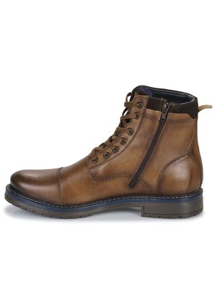 Bottines à lacets - marron