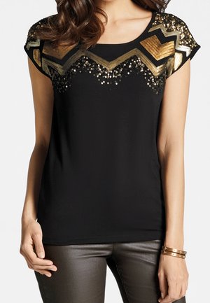 T-shirt imprimé - black