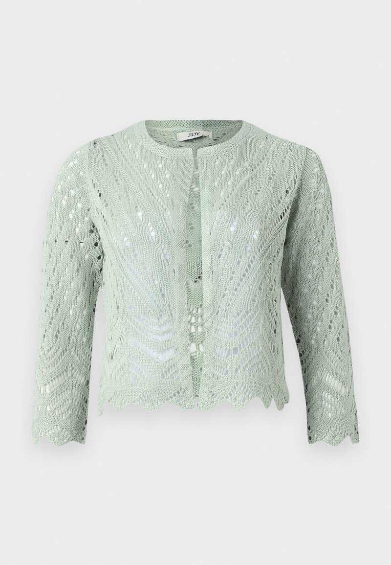 A.Jesdani Women's Button-Down Long Sleeve Knit Cardigan | Soft Crew Neck Sweater (Mint Green, 2X)