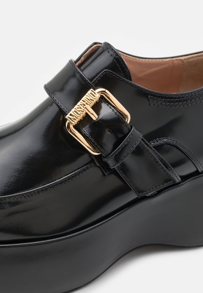 MOSCHINO SCARPA DONNA - Escarpins à plateforme - nero