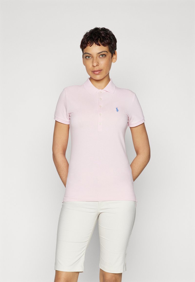 Polo Ralph Lauren SLIM FIT STRETCH POLO SHIRT - Πόλο - garden pink