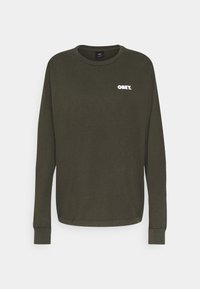 Obey Clothing Pitkähihainen paita - khaki
