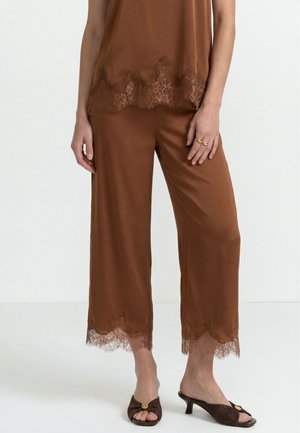 Rich & Royal, RICH & ROYAL HOSE - Trousers - hazel