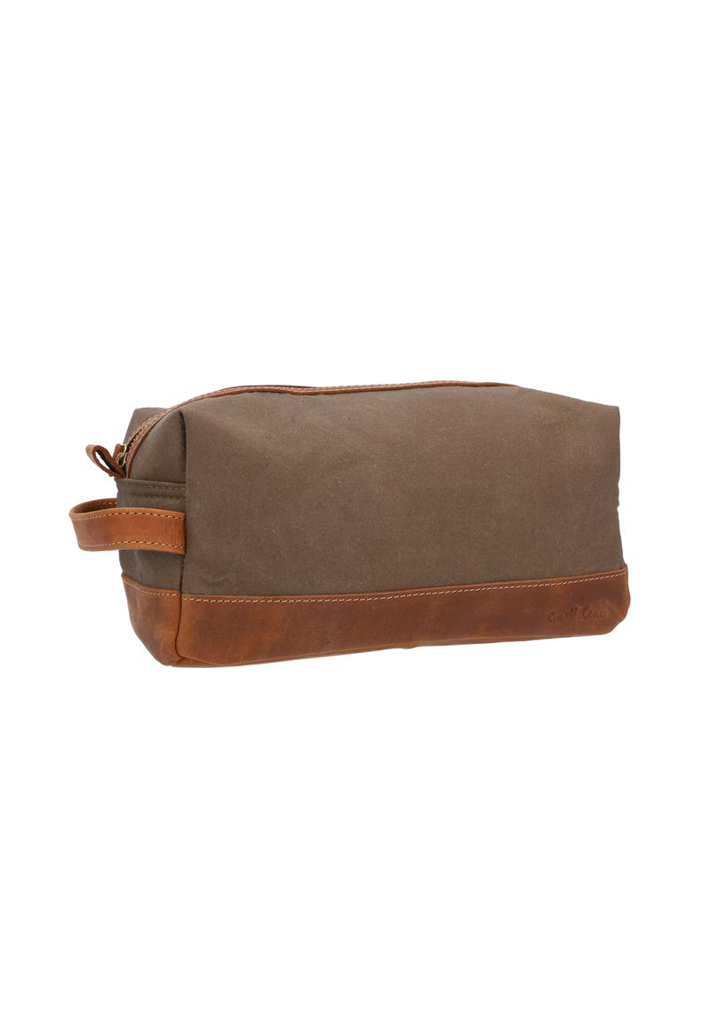Damen Handtaschen | Gusti Leder Kosmetiktasche khaki - SC36709 Damen Handtaschen | Gusti Leder Kosmetiktasche khaki - SC36709