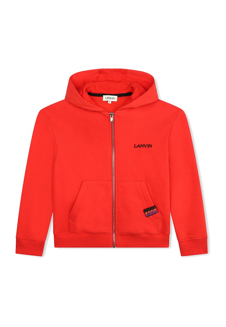 LANVIN Sweater met rits rood