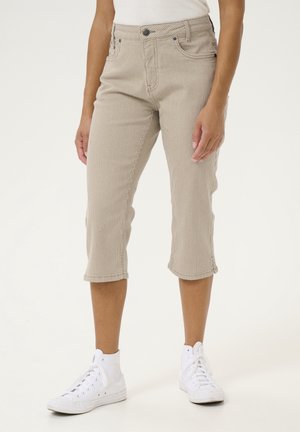 Short en jean - beige