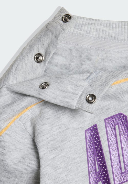 adidas MINNIE MOUSE SET UNISEX - Sports shorts - light grey heather/semi ice tangerine — photo 5