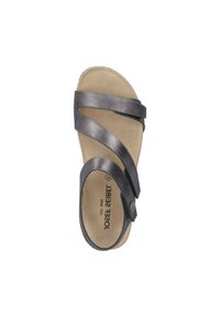 Josef Seibel TONGA 25 - Wedge sandals - anthrazit