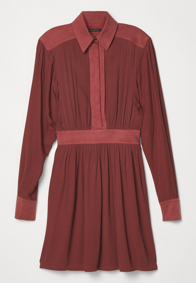 RAMUNE PIEKAUTAITE Blousejurk paars RAMUNE PIEKAUTAITE Blousejurk paars