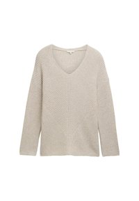 TOM TAILOR Strickpullover - beige