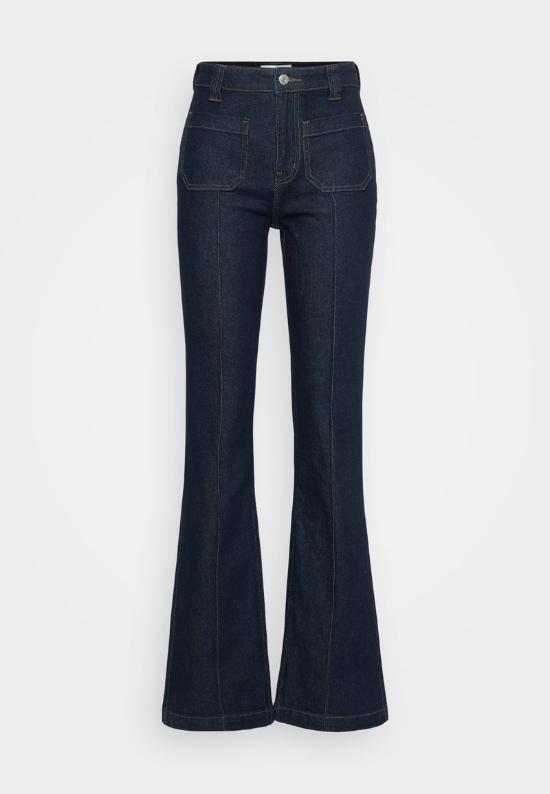 Only Tall Flared Jeans donkerblauw Only Tall Flared Jeans donkerblauw