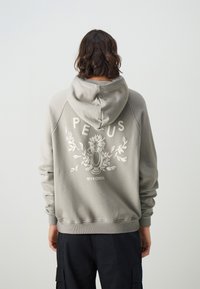 PEQUS Sweater met rits - light grey
