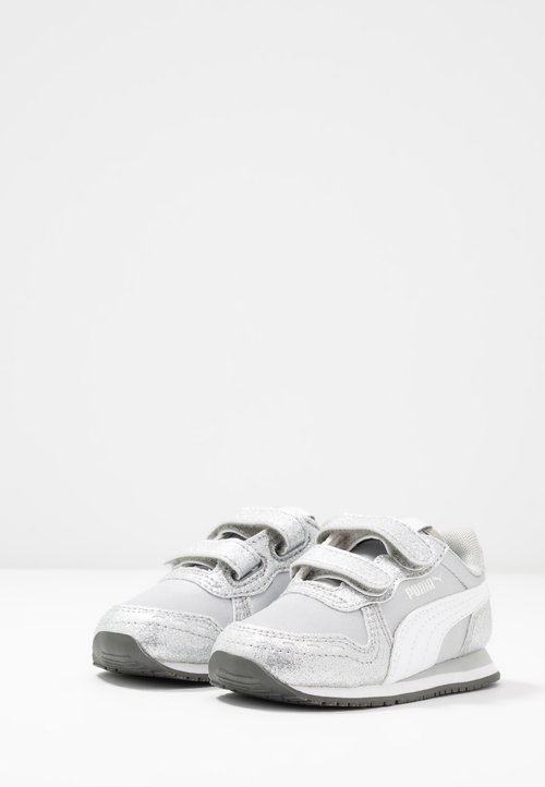 PUMA CABANA RACER GLITZ - Baby shoes - silver/white/gray violet — foto 4