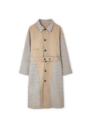 Ipekyol, IPEKYOL TRENCHCOAT CHECKED TRENCH COAT - Trenchcoat - green
