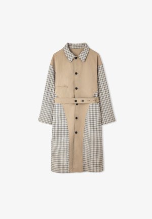 Ipekyol, IPEKYOL TRENCHCOAT CHECKED TRENCH COAT - Trenchcoat - green